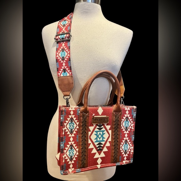 Wrangler Handbags - NWOT Wrangler southwestern Guitar Strap Bag